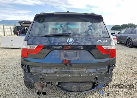 2007 BMW X3 3.0Si z USA, uszkodzony, nr VIN WBXPC93417WJ02068
